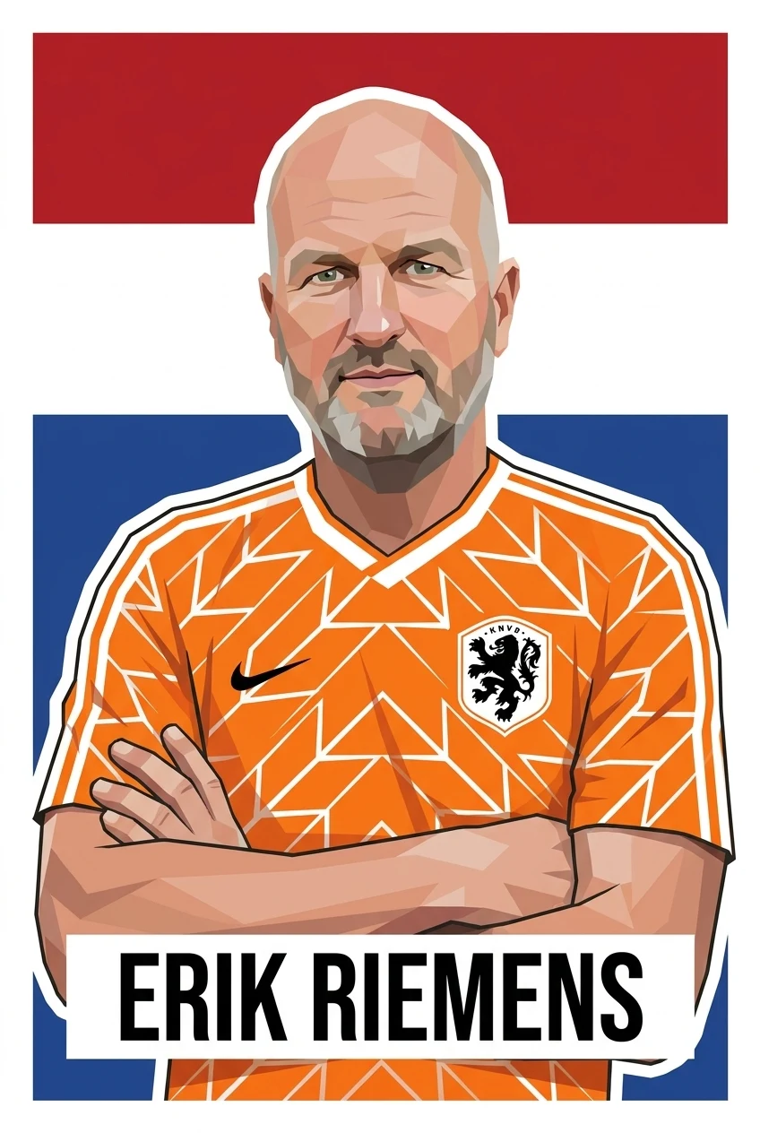 Portretfoto van Erik Riemens, mede-organisator van de WK Voetbalquiz Zwolle