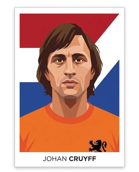 Johan Cruyff sticker