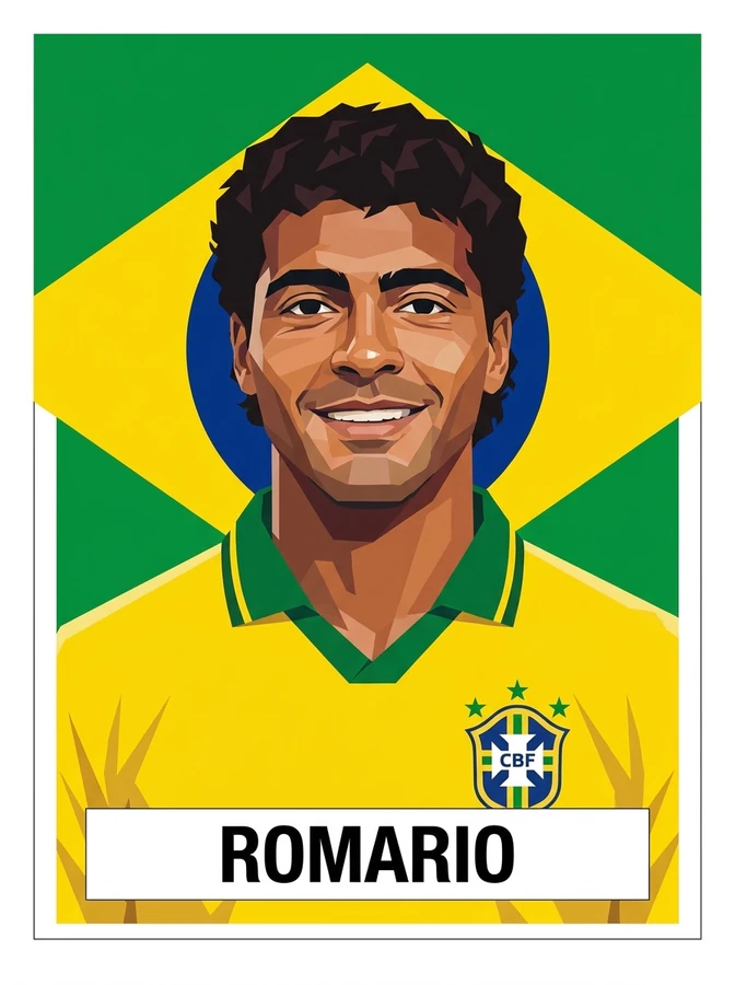 Romário sticker
