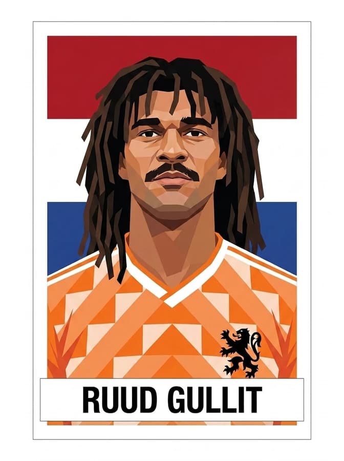 Ruud Gullit sticker